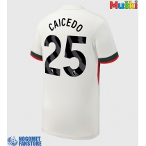 Chelsea Moises Caicedo #25 Gostujuci Dres 2025-26 Kratak Rukav